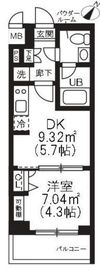 アーバンパーク品川豊町 103 間取り図