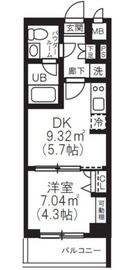 アーバンパーク品川豊町 206 間取り図