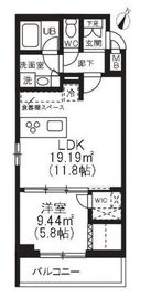 アーバンパーク品川豊町 201 間取り図