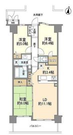 A-フロントステージメイツTATSUMI 6階 間取り図
