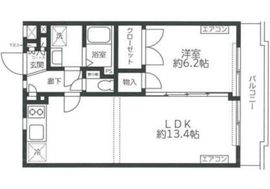 レジディア吉祥寺 204 間取り図