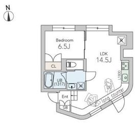 グランデュオ大森山王2 (GranDuo Omorisanno2) 102 間取り図