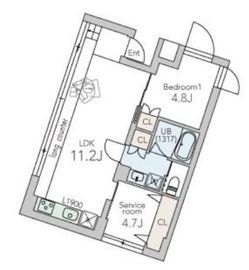 グランデュオ大森山王2 (GranDuo Omorisanno2) 105 間取り図