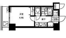 レジディア文京本郷2 504 間取り図