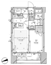 グリーンパーク千代田大手町 3階 間取り図