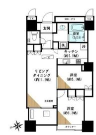 ザ・センター東京 9階 間取り図