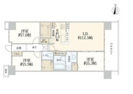 シティテラス小金井公園 2階 間取り図