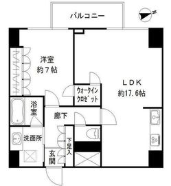 アーバンスタイル立川 905 間取り図