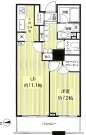 白金タワー 3階 間取り図