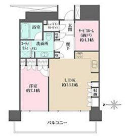 M.M.TOWERS the West (エムエムタワーズ・ザ・ウエスト) 29階 間取り図