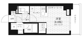 ステージファースト亀戸 9階 間取り図