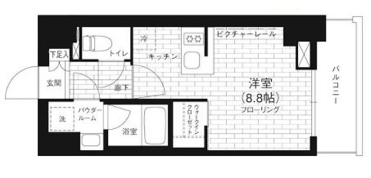ステージファースト亀戸 10階 間取り図