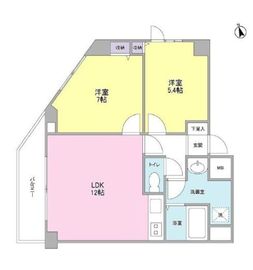サンフォレスト高井戸 501 間取り図