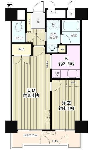 WOOD PALACE 504 間取り図