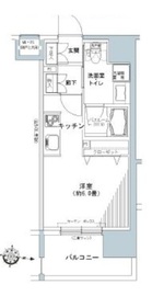 パークキューブ板橋本町 1411 間取り図