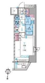 ジェノヴィア新宿早稲田グリーンヴェール 14階 間取り図