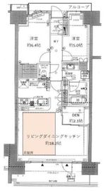 クレヴィア住吉 6階 間取り図