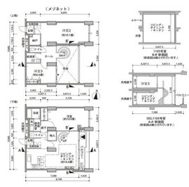 東雲キャナルコートCODAN 14-505 間取り図