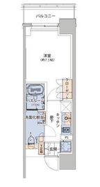 ボヌールステージ笹塚 602 間取り図