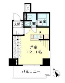 コートヒルズ広尾南 15階 間取り図