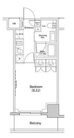 ザ・パークハビオ東長崎 905 間取り図