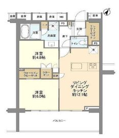 アトラス青山レジデンシャル 4階 間取り図