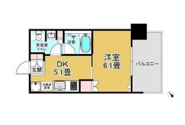 ブリリアタワー浜離宮 11階 間取り図