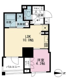 ブランズ三鷹 2階 間取り図