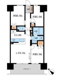 BLESS宮崎台 (ブレス宮崎台) 103 間取り図