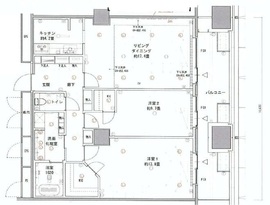 アークヒルズ仙石山レジデンス 10階 間取り図