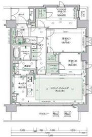 クリオ横濱三ツ沢 3階 間取り図