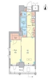 RJRプレシア千鳥 803 間取り図