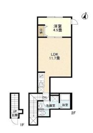 ウェルスクエア目黒祐天寺 203 間取り図