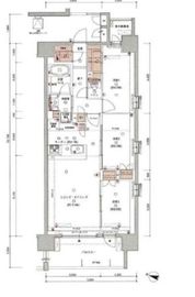 プレシス横濱山下町 4階 間取り図