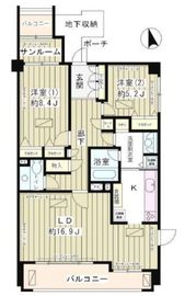 あけぼの 102 間取り図