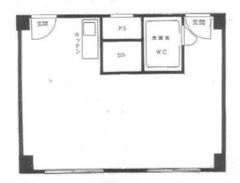 赤坂レジデンシャルホテル 8階 間取り図