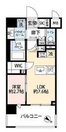 グラサージュ横濱リヴィエール 5階 間取り図