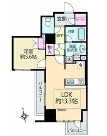 上大岡タワーザレジデンス 9階 間取り図