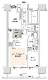 ザ・パークハウス谷中道灌山テラス 9階 間取り図
