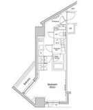 ザ・パークハビオ荏原中延プレイス 205 間取り図