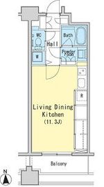 レジディア西麻布 311 間取り図