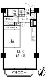 グランドメゾン恵比寿東 4階 間取り図