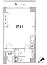 南青山ハウス 3階 間取り図