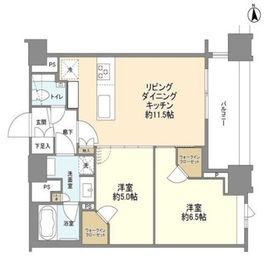 ルジェンテ上野黒門町 1102 間取り図