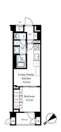 エクセレントシティ押上 2階 間取り図