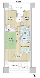 カワサキアイランドスイート 16階 間取り図