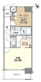 フェリズ横浜公園 3階 間取り図