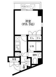 KDXレジデンス日本橋箱崎 506 間取り図