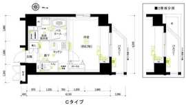 フェニックス浜松町 3階 間取り図