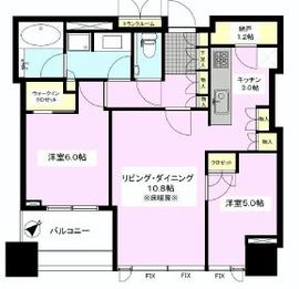 シティタワー有明 9階 間取り図